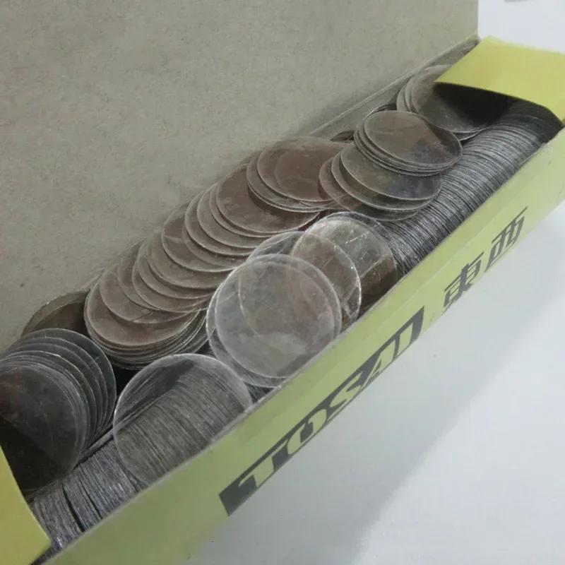 Прозрачный лист слюды круглый изолирующий устойчивый к высоким температурам из