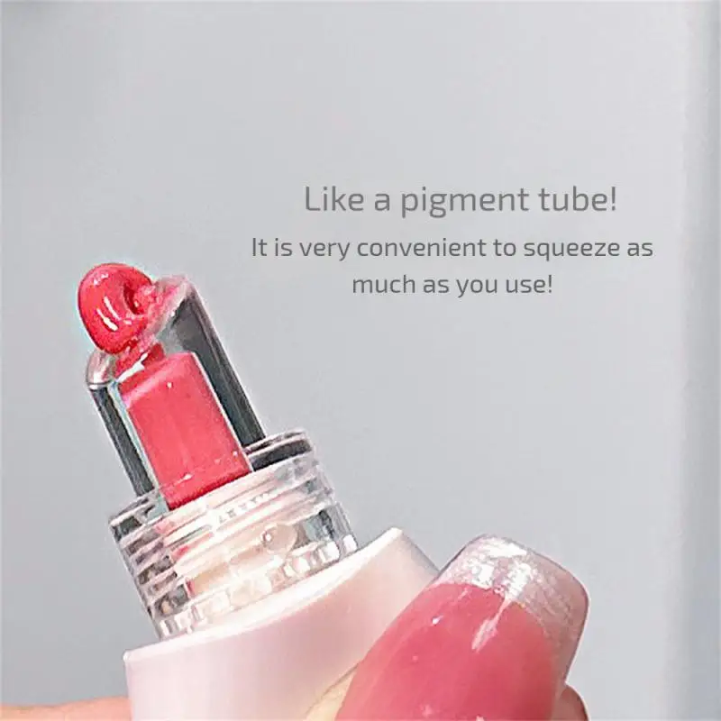 Простая в использовании увлажняющая помада стеклянный блеск для губ зеркальный