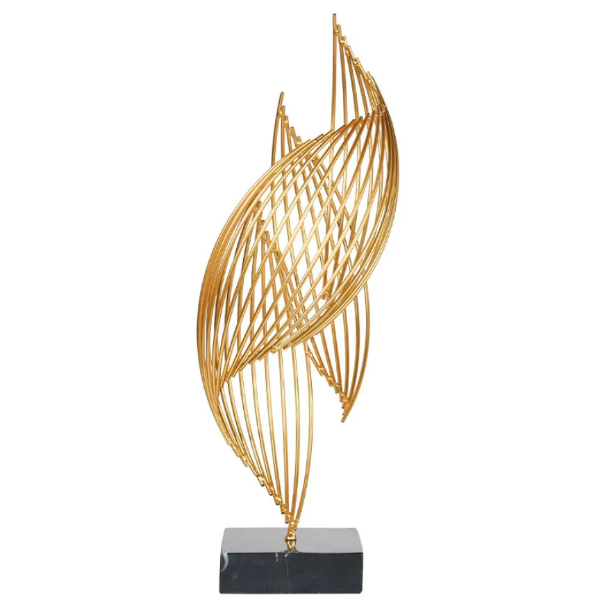 Креативное легкое роскошное украшение для гостиной крыльца металлический