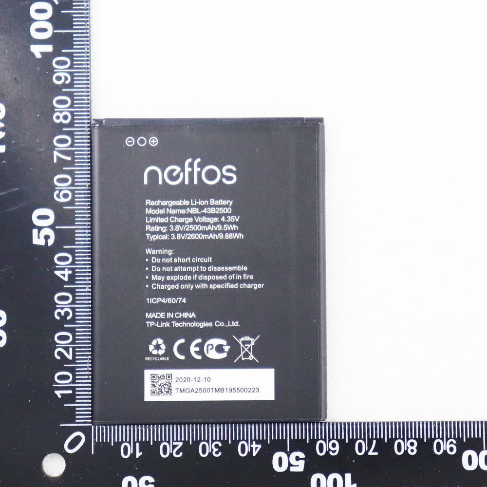

Фонарь для Neffos/TP-Link TP-фонарь, аккумулятор 2500 мАч