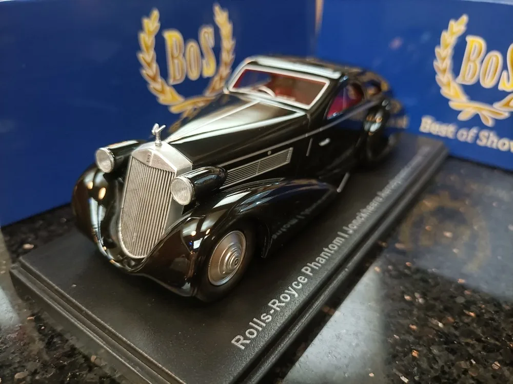 

1:43 Bos Rolls-Royce Phantom I Jonckheere coupe 1935 car model