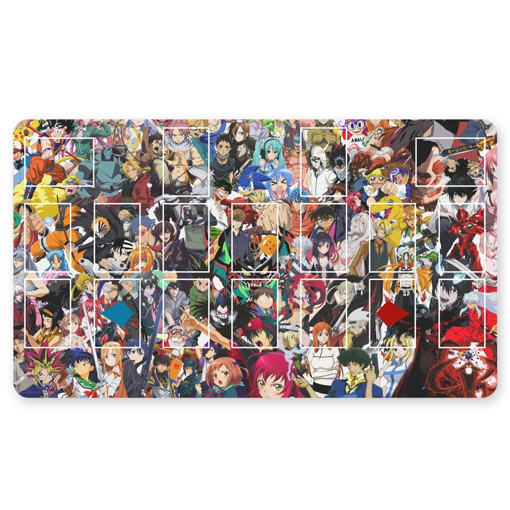 

x1xy9l - TCG Playmat Blue-eyes Ultimate Dragon Dark Magician Duel Monsters Playmats Compatible for YuGiOh OCG TCG CCG + Free Bag
