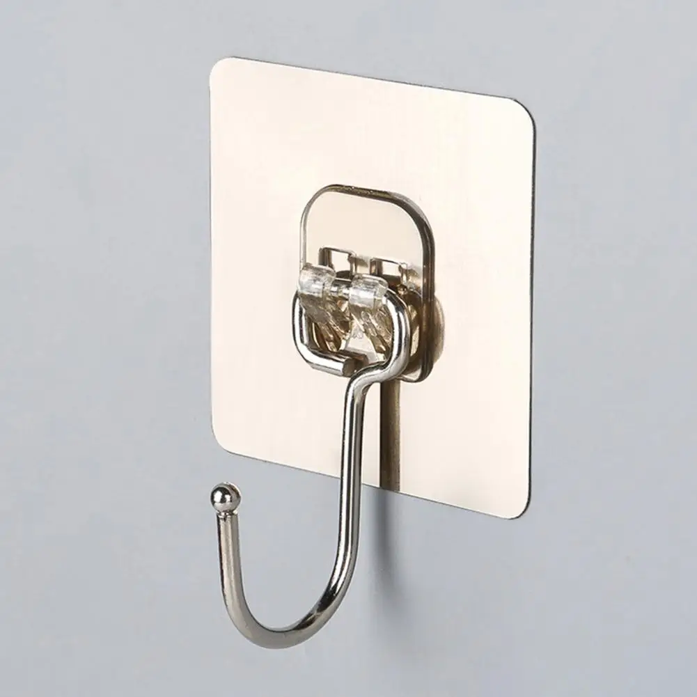 

Great Storage Hooks Self Adhesive Different Hook Multipurpose Storage Sticky Hook Sturdy Hanging Hooks Household Products