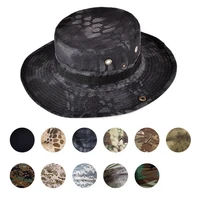 camouflage tactical boonie hat military army multicam camo cap paintball airsoft sniper bucket caps outdoor fishing hunting hats