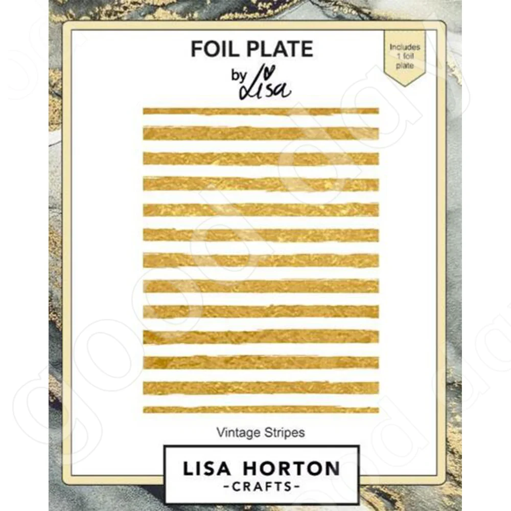 

Horizontal Stripe Metal Cutting Hot Foil Scrapbook Diary Decoration Embossing Template Diy Greeting Card Handmade 2023 New