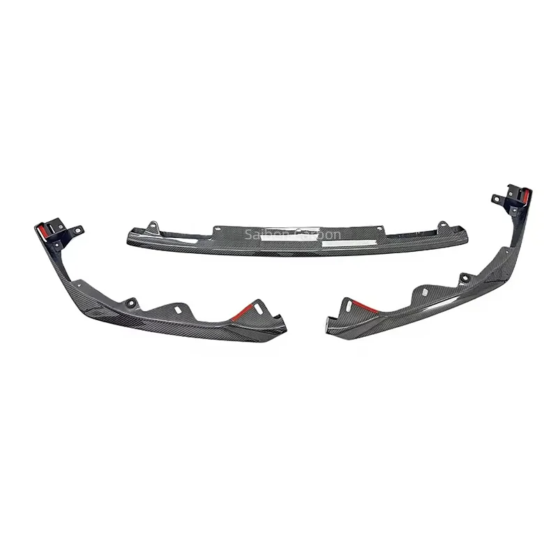 Для Subaru WRX S4 3-PC Sti Стиль Передний бампер Губный сплиттер Спойлер JDM Запчасти