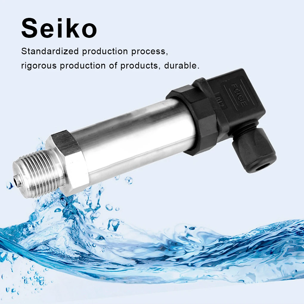 

Pressure Sensor Press Transmitter Water Supply Steel Rustproof Sensitivity