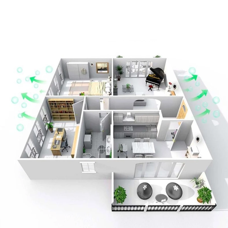 Линейный трубный канальный вентилятор Кондиционеры Вытяжки Вентиляционная