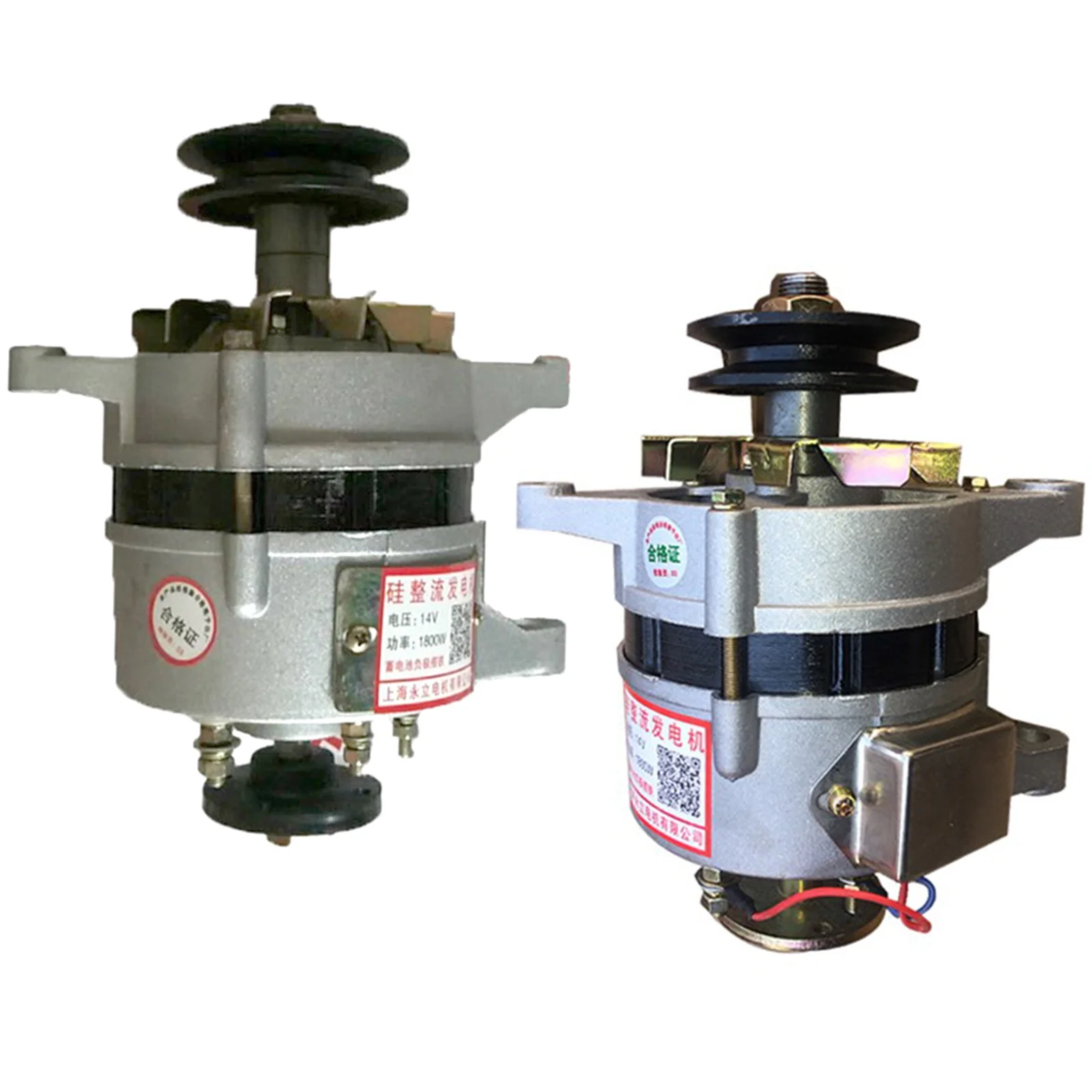 

Синхронный генератор с постоянным магнитом, 12 В, 24 В, генератор из меди с двойной головкой, портативный генератор с удлиняющим валом, 1800 Вт, 15 ...