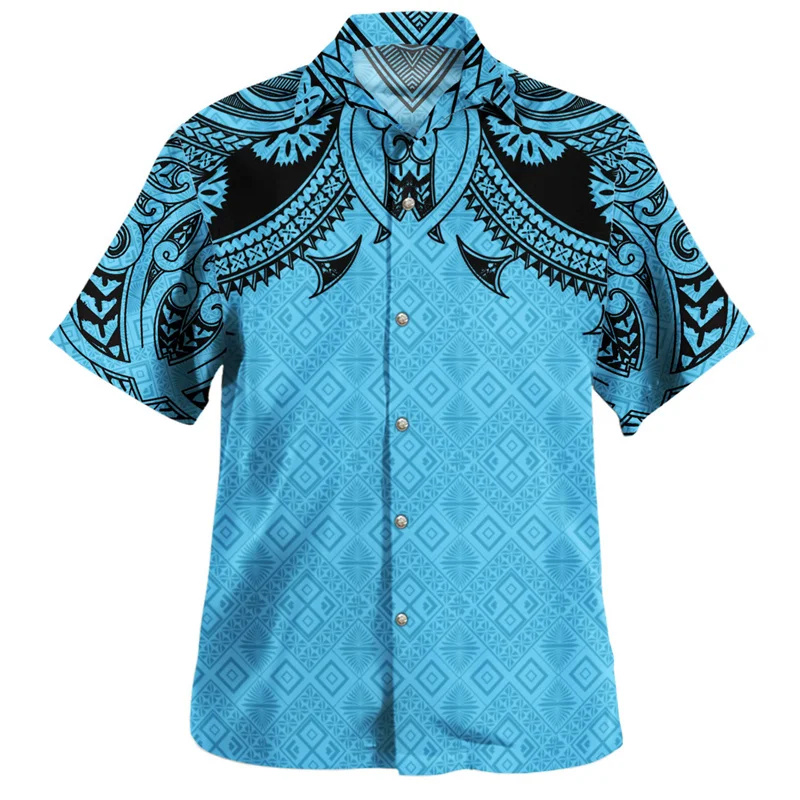 Мужская летняя рубашка Bula с 3D принтом