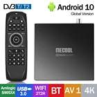 Приставка Смарт-ТВ Mecool KT1 T2 DVB-TT2C, Android 10,0, 2 + 16 Гб
