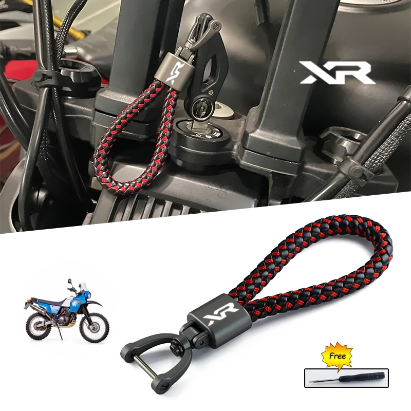 

For Honda XR230MOTARD XR 230 250 400 125 2005-2012 Motorcycle High Quality Accessories Keyring Zinc Alloy Keychain Custom Logo