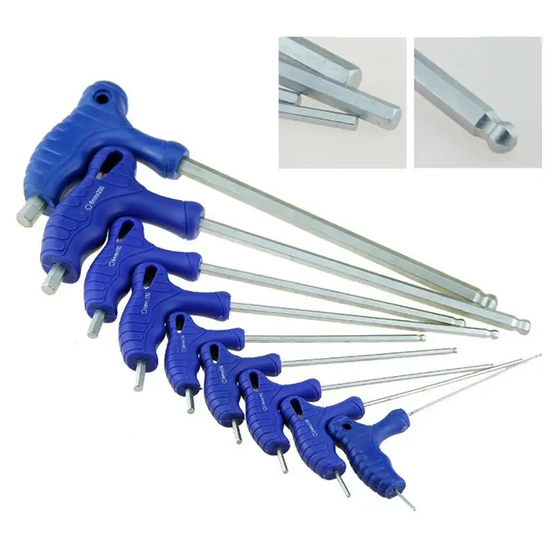 

Универсальный двухсторонний шестигранный ключ, 9 дюймов