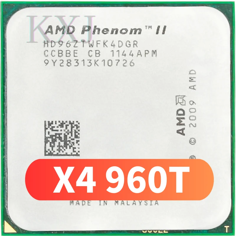 

AMD Phenom II X4 960T 3.0 GHz Used Quad-core CPU Processor HD96ZTWFK4DGR Socket AM3