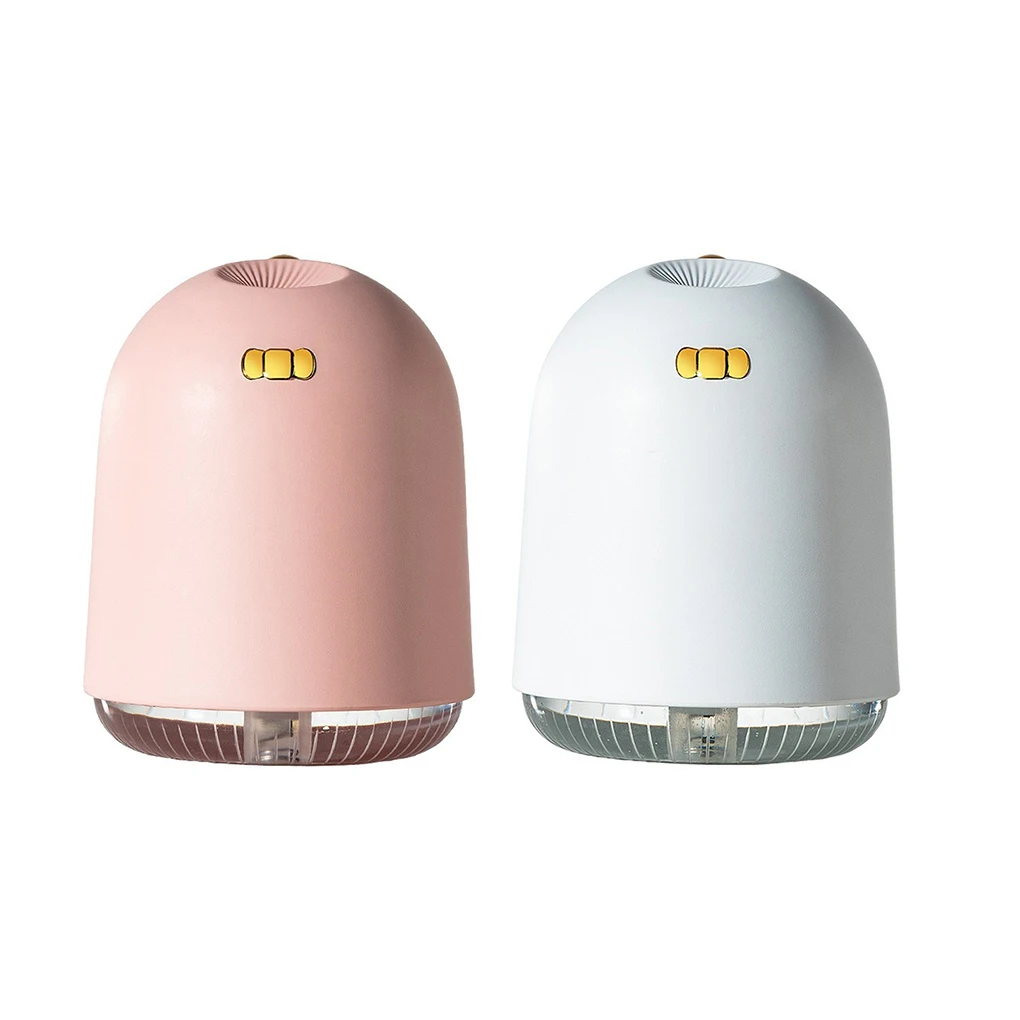 

Electric USB Powered Air Humidifier with Night Light Diffuser Mist Maker Moisturizing Freshener Living Room Pink