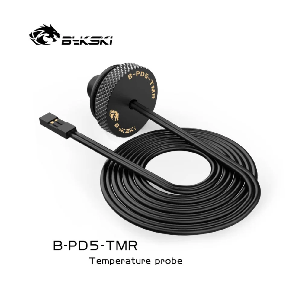 Быкский термометр-штекер для продуктов с резьбой G1/4, таких как насосы, резервуары, блоки CPU и GPU B-PD5-TMR.