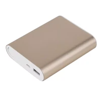 1pc large capacity usb external backup battery charger 418650 battery power bank case for phones charging