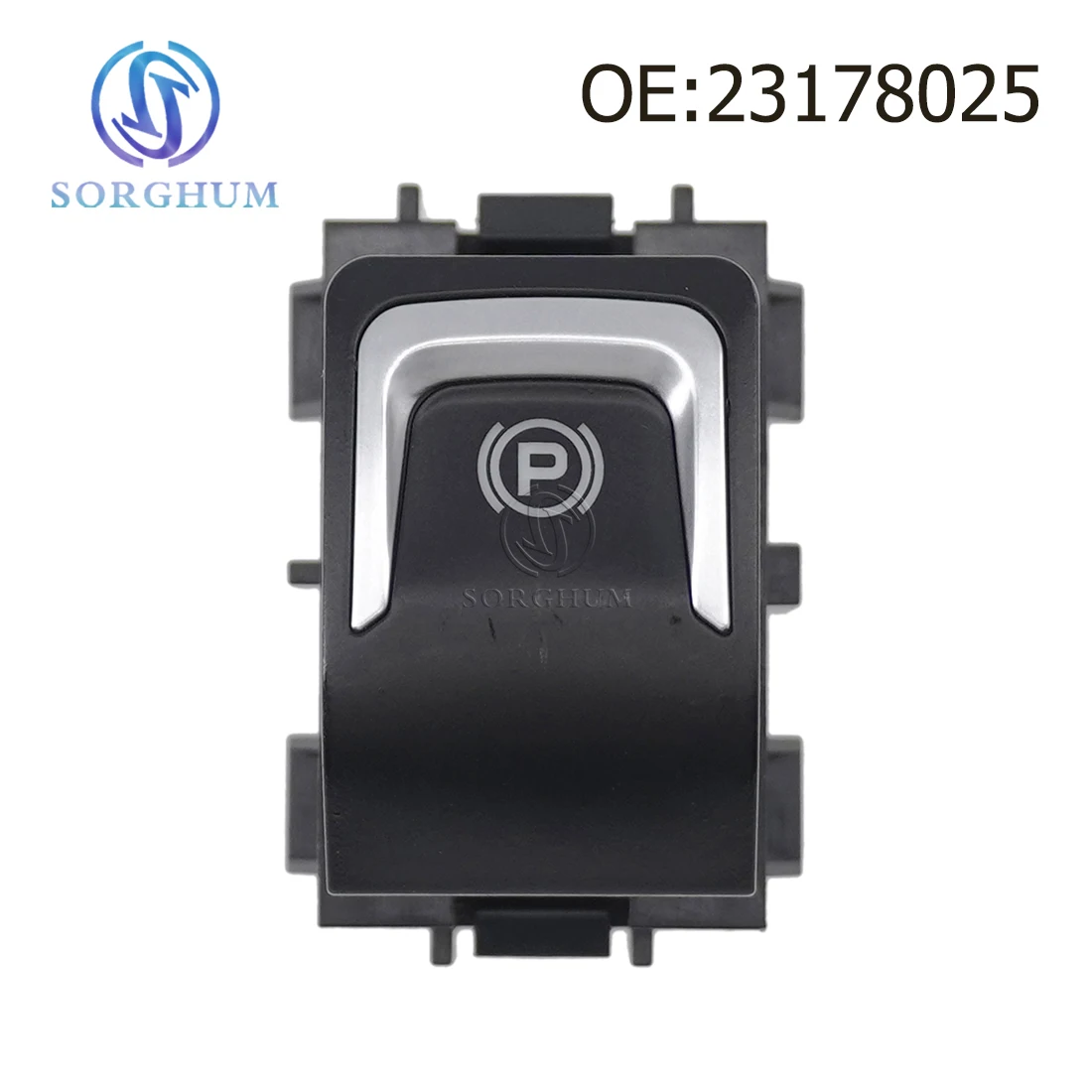 

SORGHUM Chrome Electrical Parking Hand Brake Control Switch Handbrake Button 23178025 For Chevrolet Equinox 17-22 Buick Envision