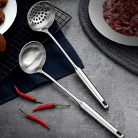 304 stainless steel pot spoon small colander long handle spoon net spoon