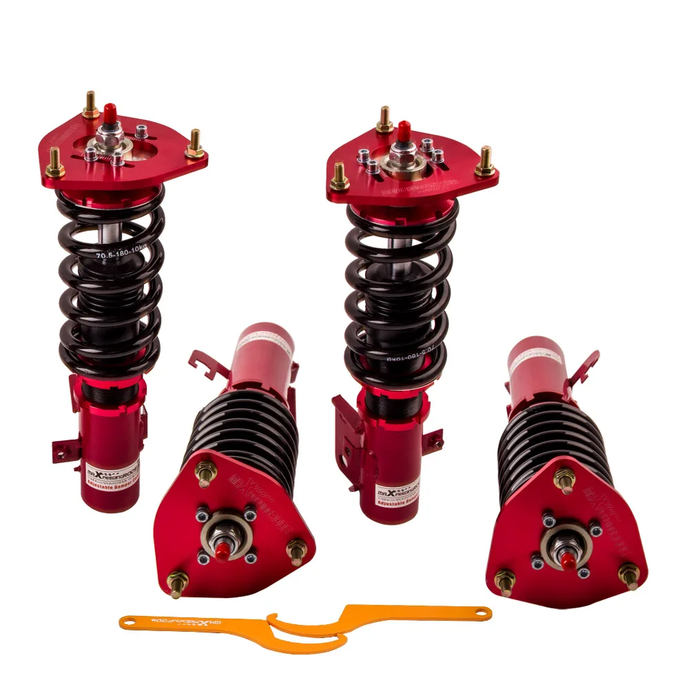 Регулируемые амортизирующие стойки Coilover для Subaru Impreza WRX GC8 GC6 93-01, амортизаторы Coilover