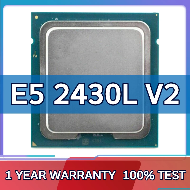 

Used E5 2430LV2 E5 2430L V2 2.4GHz 6-Core 12-Thread CPU Processor 15M 60W LGA 1356