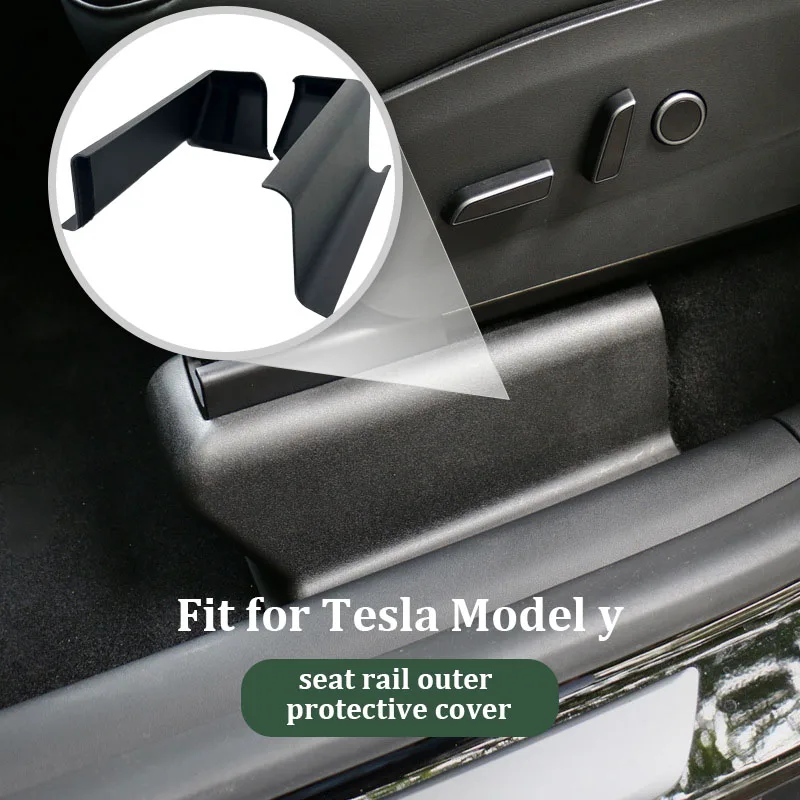 

Tesla Model Y Seat Bottom Wheel Anti-kick Protection Suitable for Tesla Model Y Car Accessories 2020-2023 Interior Modification