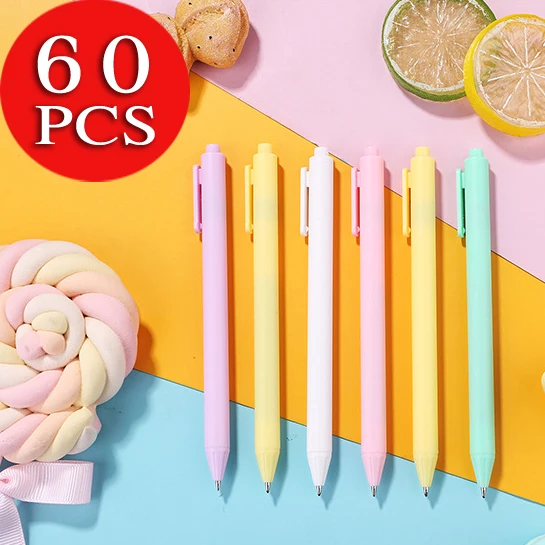 

Ручка Macaron Push Action нейтральная, 0,5 мм, 60 шт.