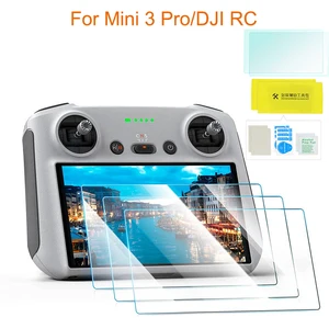 Protective Film for DJI Mini 3 Pro HD Glass Screen Protector Hardness Anti-Scratch Screen Film RC Re in USA (United States)