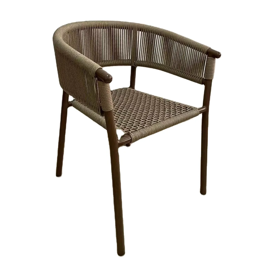 

High Quality Modern Style Outdoor Rope Chair Furniture Set