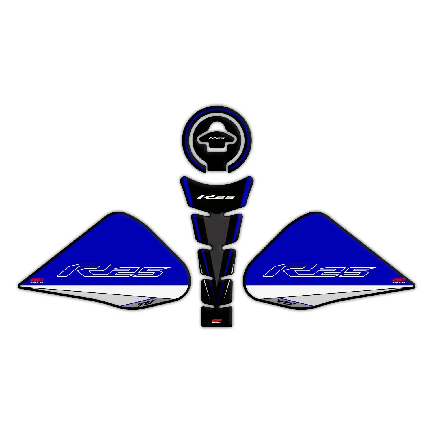 

GP composite for R25-Compatible Tank Pad Set Blue