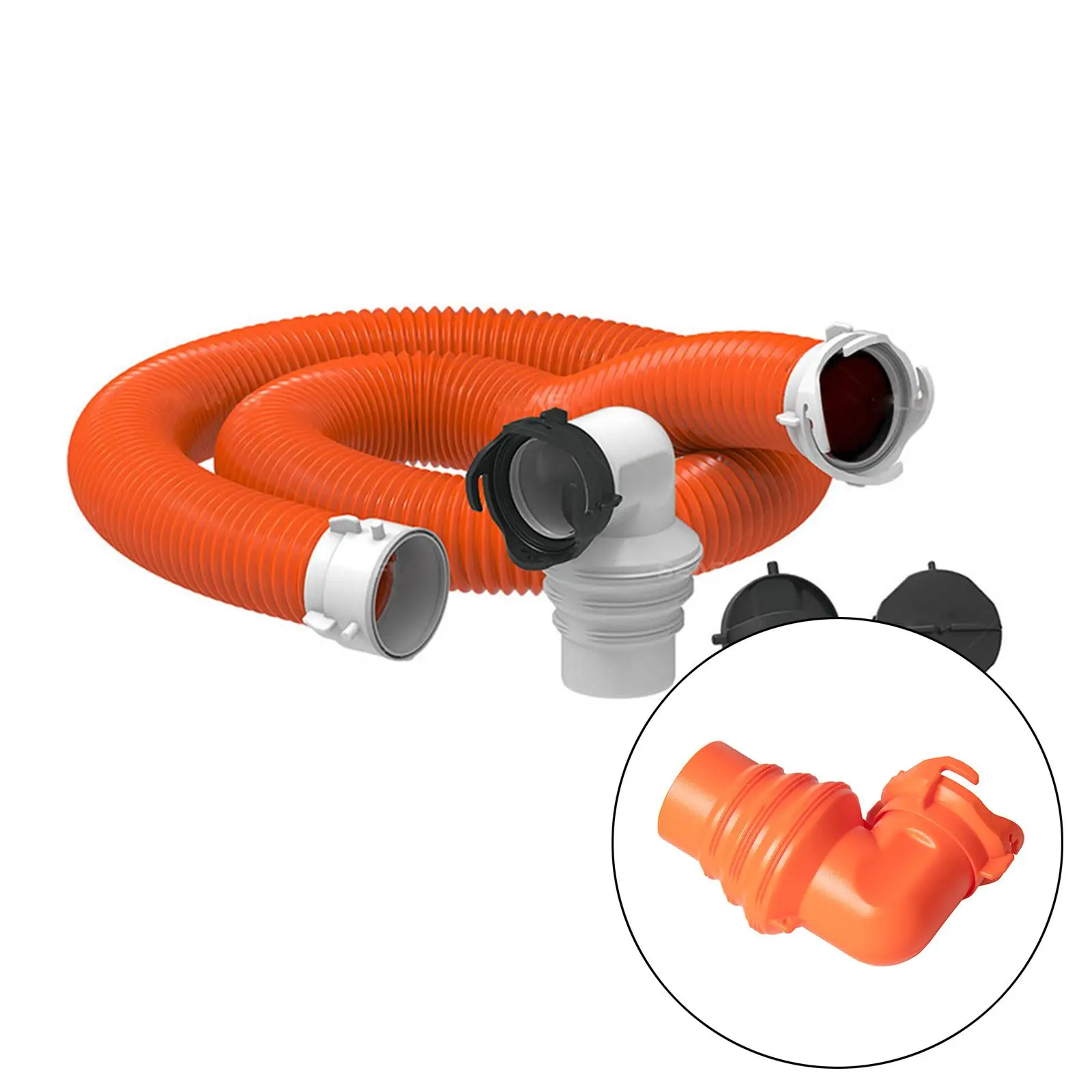 

1 piece Sewer Hose Elbow Fitting Adapter for RV Waste Tanks