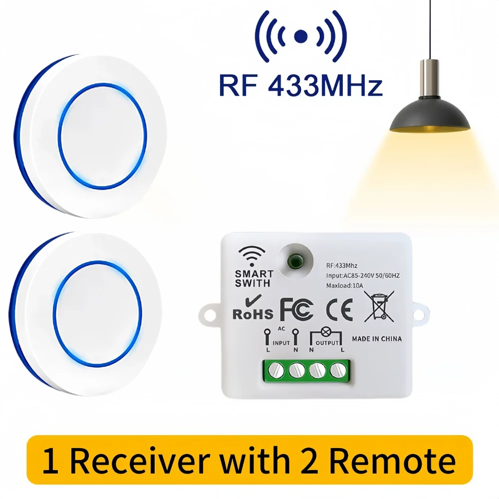 

Беспроводной пульт дистанционного управления kebidu 433MHz