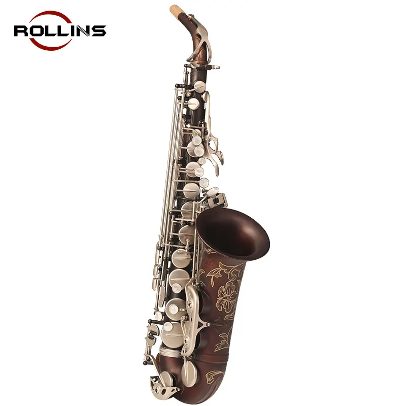 

Popular Grade Classic Structure Bare Copper KSA-D808 Alto Saxophone