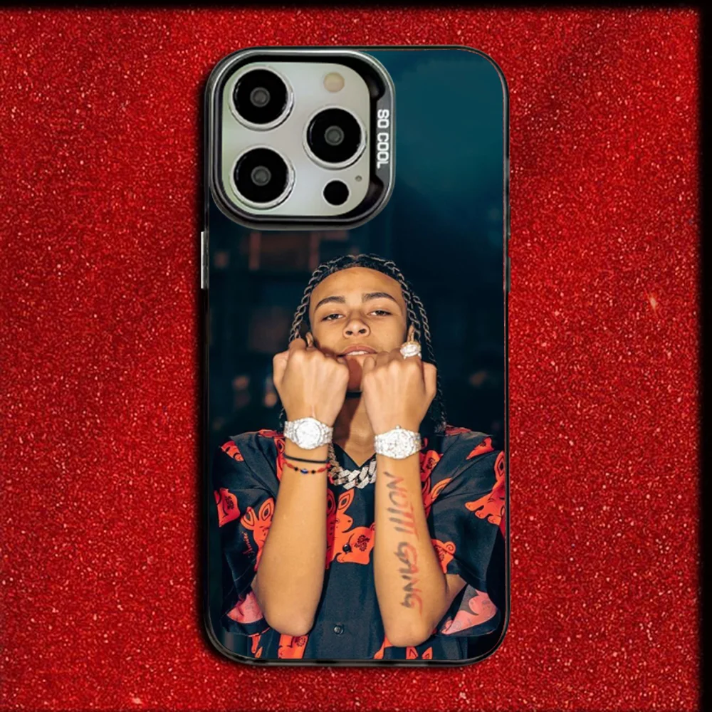 Чехол для телефона DD O-Osama Rapper iPhone 16 15 14 13 12 11 Mini Pro MAX Grey матовый противоударный