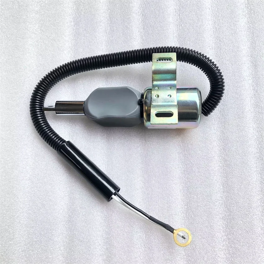 Соленоид остановки топлива 185208 Для гусеничного погрузчика Mustang MTL20 Gehl CTL70 Isuzu 4JG1-TPA