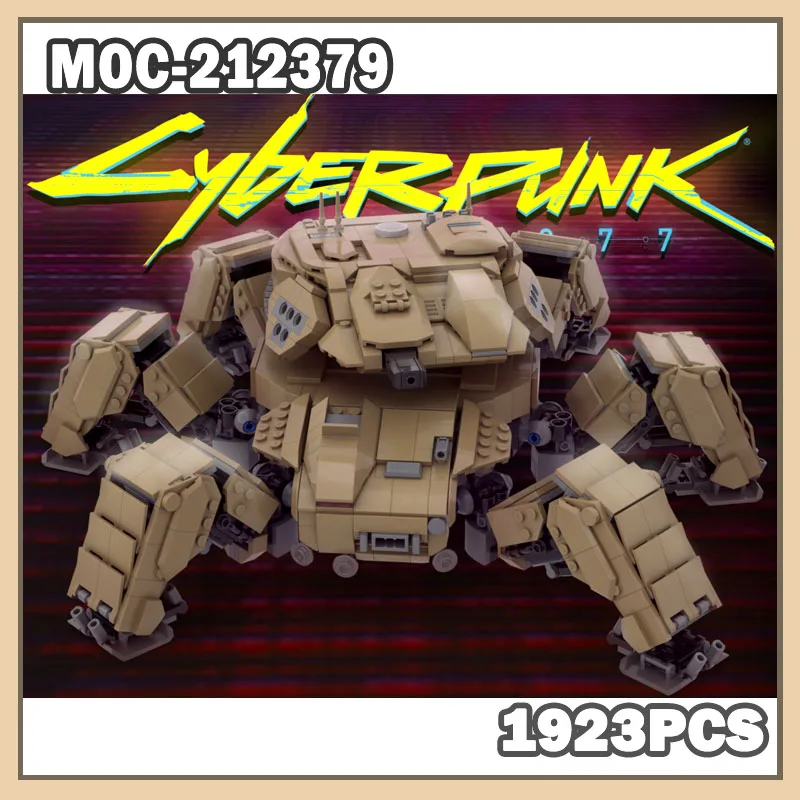 Фото MOC-212379 Конструктор MOC: Механические Монстры, Военная Серия, Модульный Танк, 1923 Детали, Игрушки, Креативные Кирпичики №1