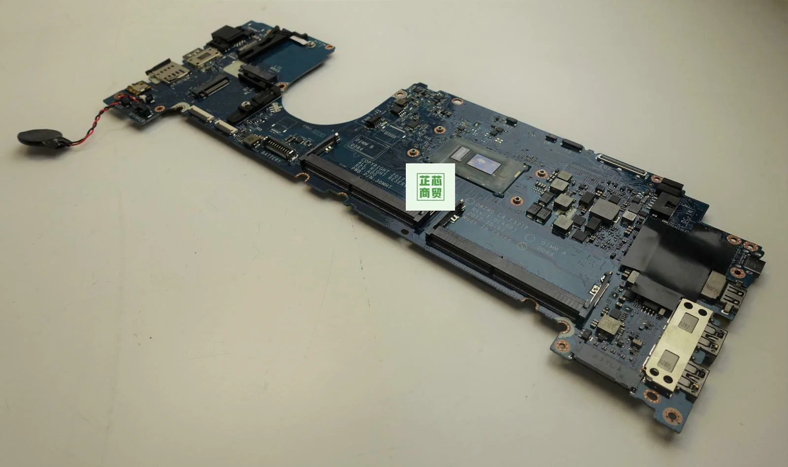 

2766V FOR Dell Latitude 7490 i7-8650U 1.90 GHz Motherboard System Board 02766V