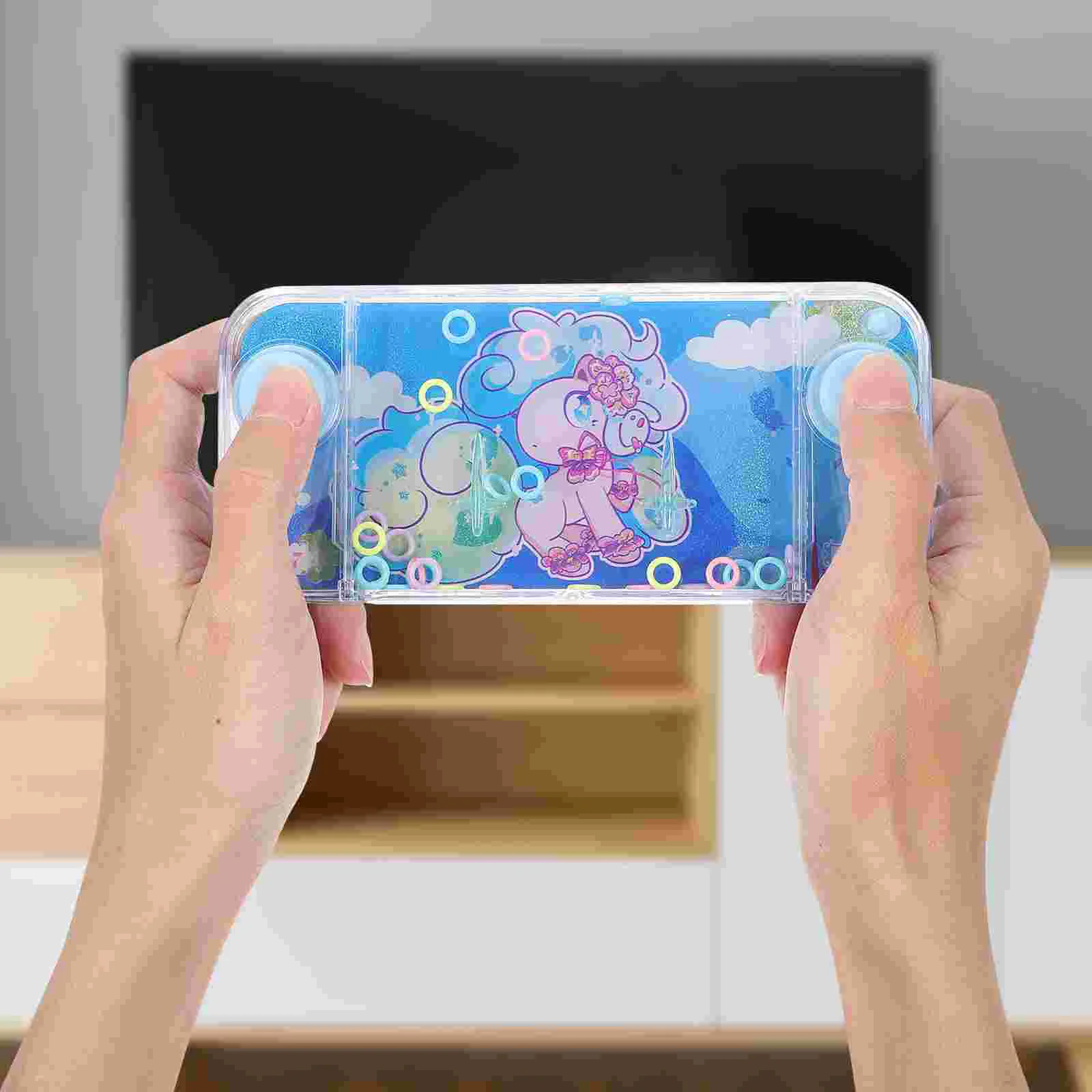 4 шт. игрушка-кольцо портативная водная игра игры для путешествий предметы первой