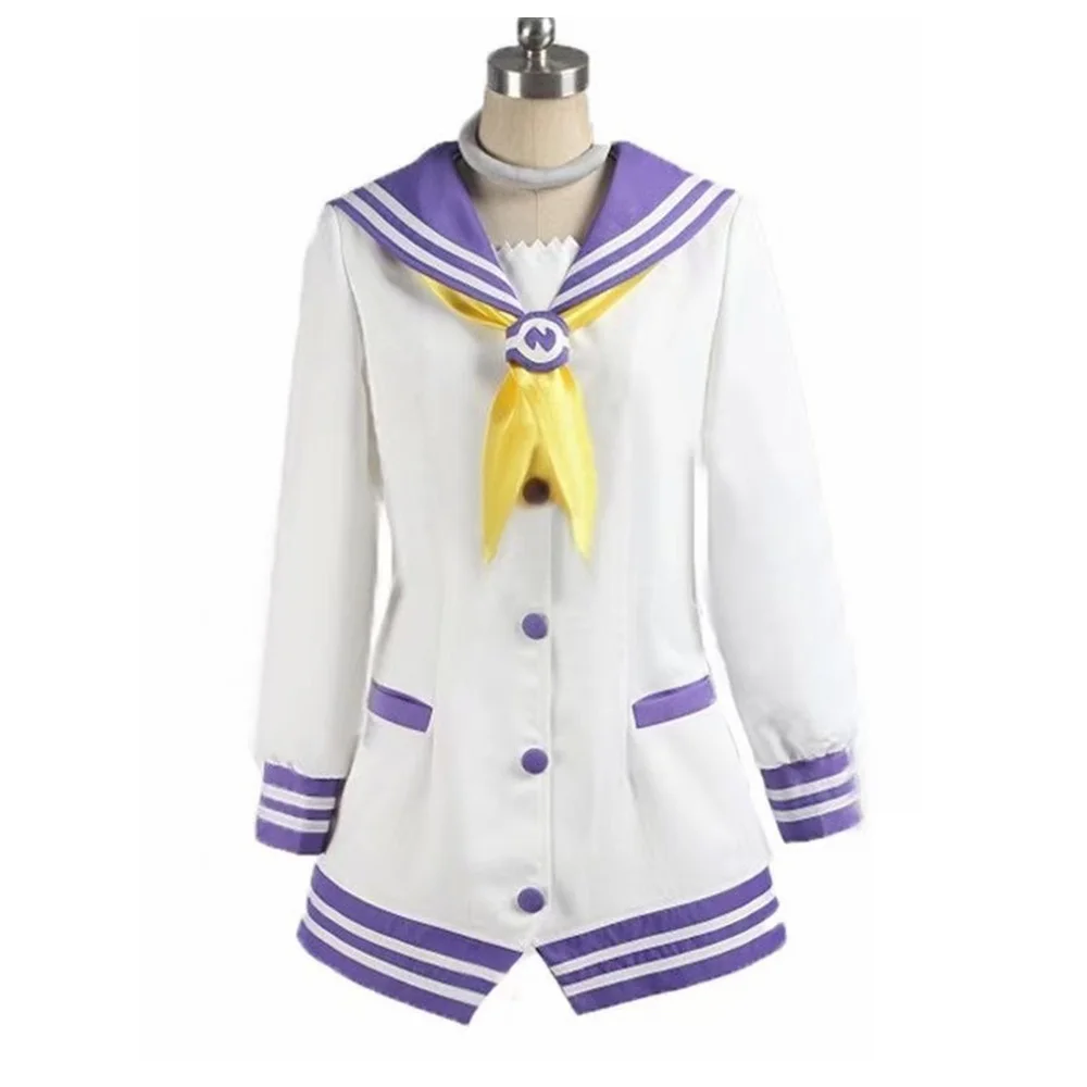Фото XIN LAI SEN унисекс аниме Cos Nepgear косплей костюм Хэллоуин униформа индивидуальный размер №1