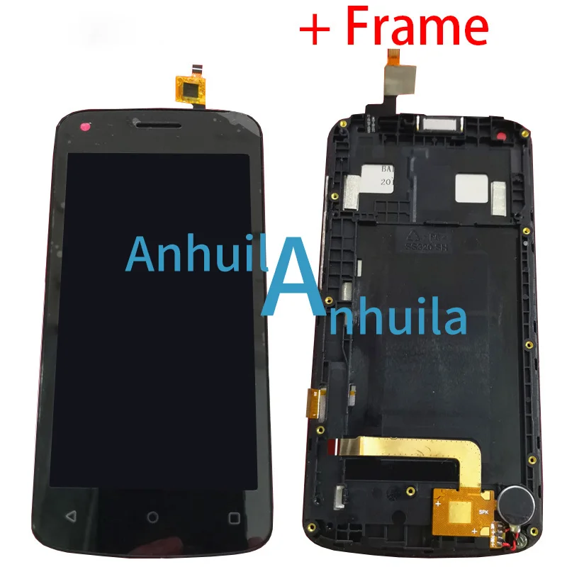 ЖК-дисплей 4 5 дюйма с рамкой для Fly Nimbus 14 FS456 экран дигитайзером и сенсорным