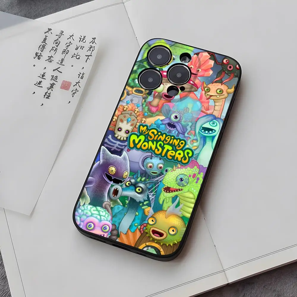 Фото Чехол для телефона My Singing M-Monsters для Iphone 15 Pro Max 17 14 11 16 13 12 Pro Xs Max Mini Xr X 7 8 Plus Shell Coque №3