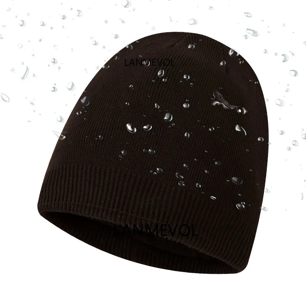 Waterproof Beanie Sport Men Running Women Outdoor Waterproof Warm Hat Winter Snow  Sports Hiking Cycling Climbing Waterproof Hat