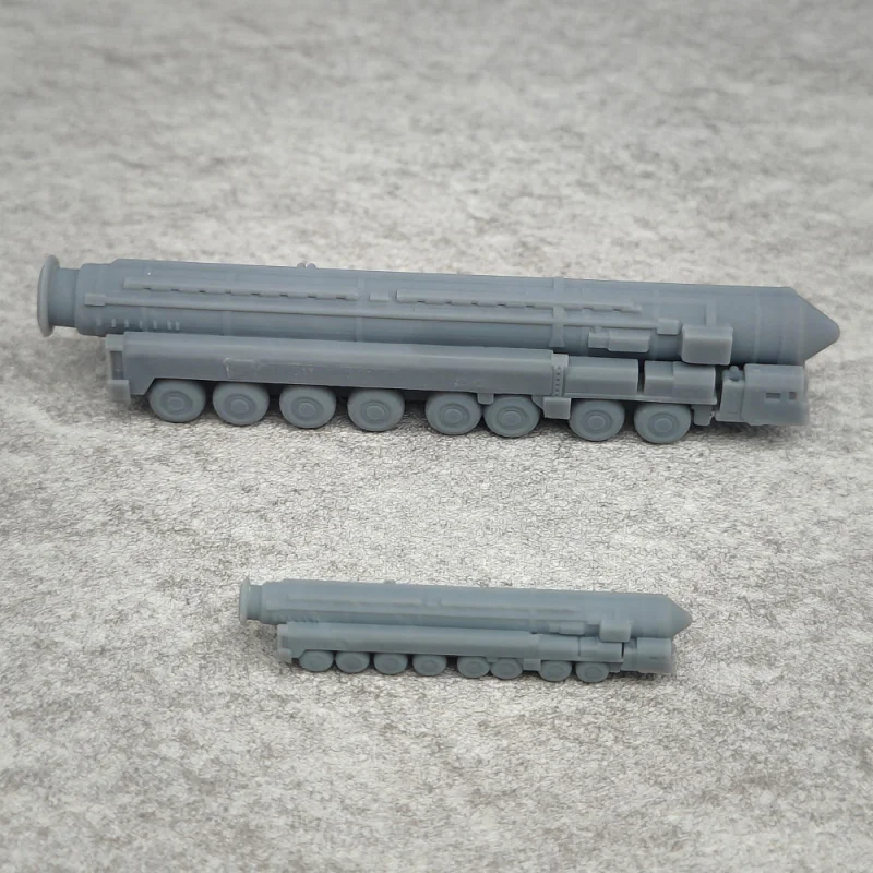 Фото 5 шт. RT-2PM2 Poplar Intercontinental Missile, модель из смолы, масштаб 1/350 или 1/700, миниатюрная модель боевой машины, TK147 №2