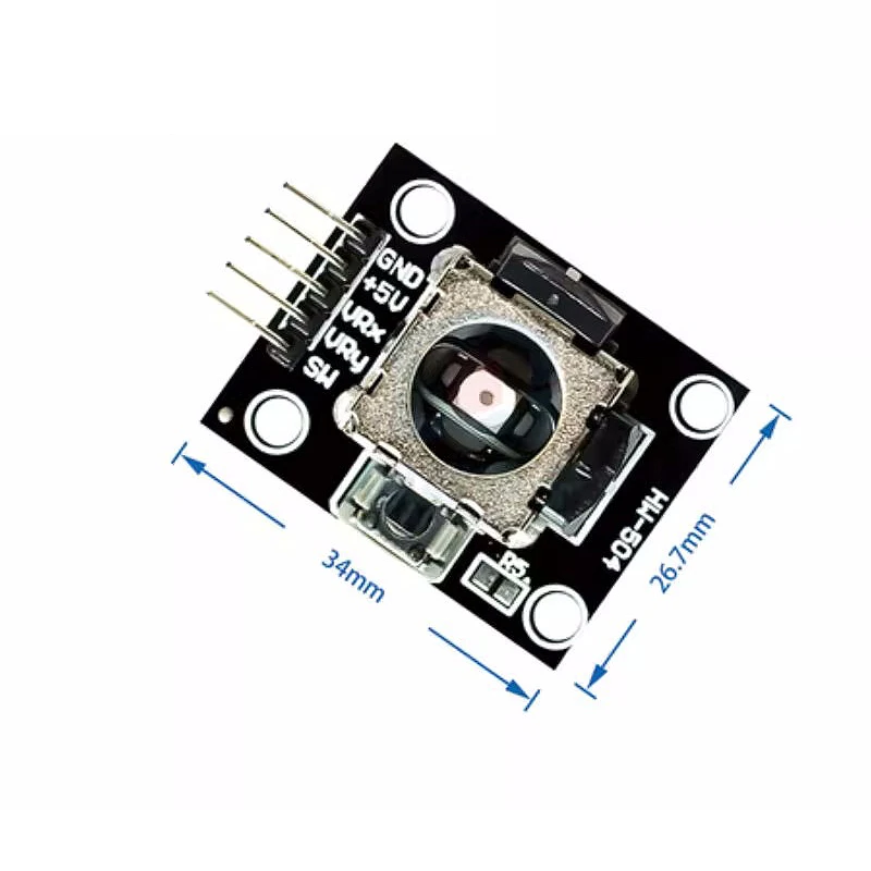 2 шт. для Arduino двухосевой XY джойстик модуль более высокого качества PS2 Датчик