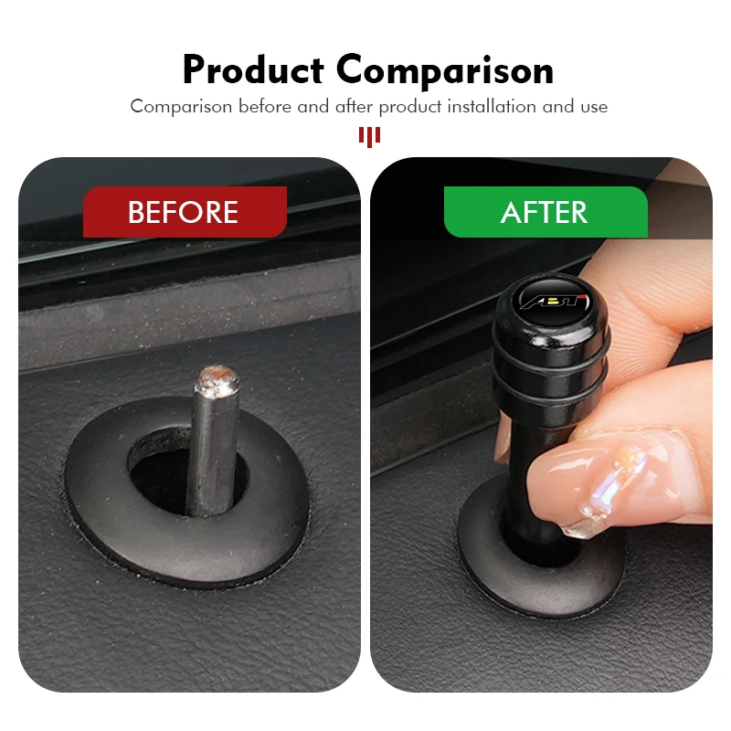 Автомобильный Замок безопасности Универсальный алюминиевый замок для салона