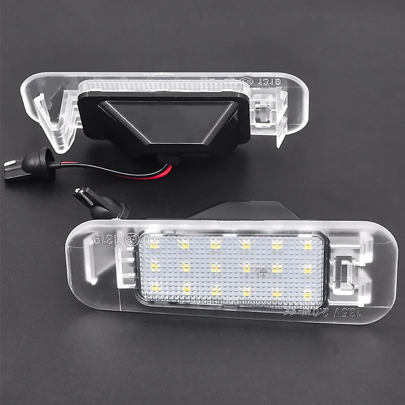 

2 шт. для Kia Rio 2005-2011 Rio5 2006-2011, задний яркий белый свет для автомобильного номерного знака, лампа для номерного знака