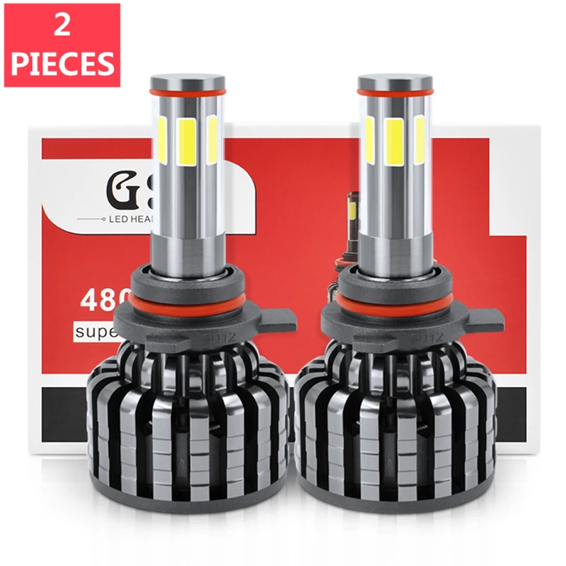 

2Pcs H1 H3 Led Headlight Bulbs H7 LED Car Lights CANBUS H4 880 H11 HB3 9005 HB4 9006 H13 6000K 36W 4000LM Auto Headlamps