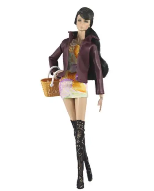 Новые стили игрушечных кукол модные костюмы одежда платья юбка топы брюки для