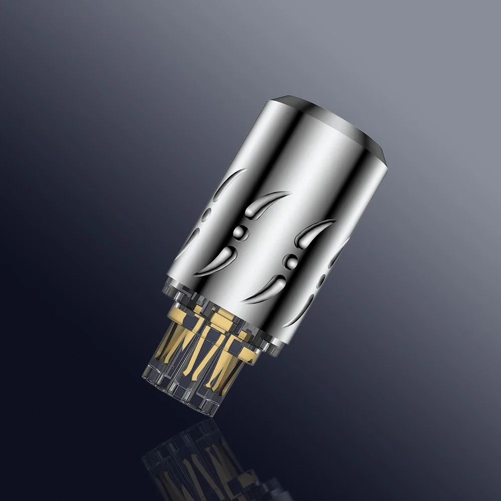 Вилка Viborg VE512G+VF512G ЕС медь 99 99% позолоченный корпус из алюминиевого сплава