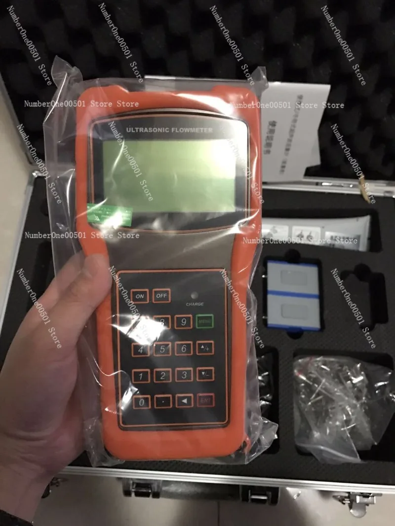 Ручной портативный ультразвуковой расходомер TUF-2000H/HT-2000H внешний зажим